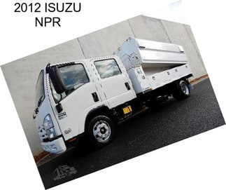 2012 ISUZU NPR