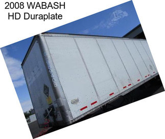 2008 WABASH HD Duraplate