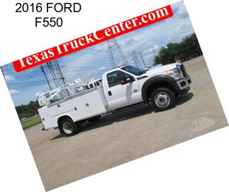 2016 FORD F550