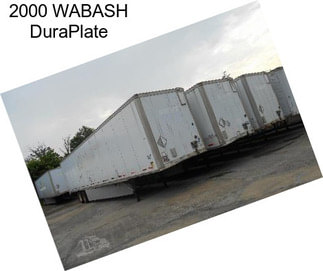 2000 WABASH DuraPlate