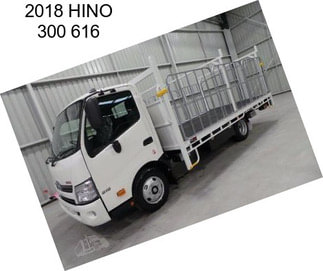 2018 HINO 300 616