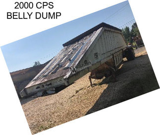 2000 CPS BELLY DUMP