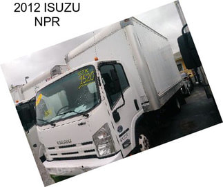 2012 ISUZU NPR