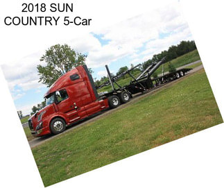 2018 SUN COUNTRY 5-Car