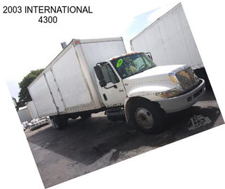 2003 INTERNATIONAL 4300