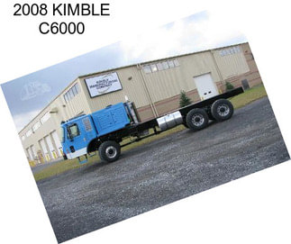 2008 KIMBLE C6000