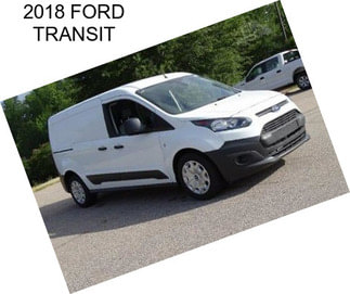 2018 FORD TRANSIT