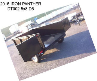 2016 IRON PANTHER DT002 5x8 D5