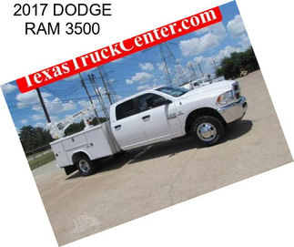 2017 DODGE RAM 3500