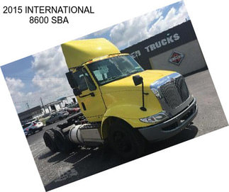 2015 INTERNATIONAL 8600 SBA