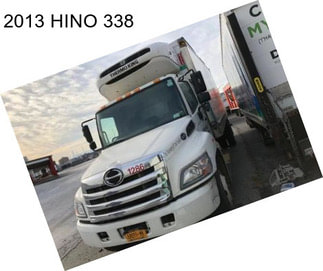 2013 HINO 338