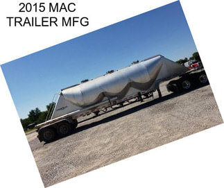 2015 MAC TRAILER MFG