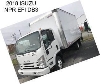 2018 ISUZU NPR EFI DB3