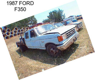 1987 FORD F350