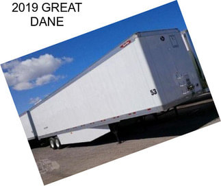 2019 GREAT DANE