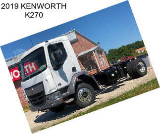 2019 KENWORTH K270