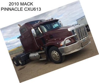 2010 MACK PINNACLE CXU613