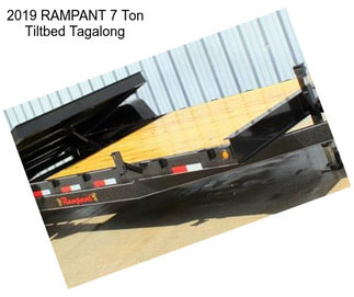 2019 RAMPANT 7 Ton Tiltbed Tagalong