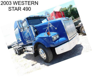 2003 WESTERN STAR 490