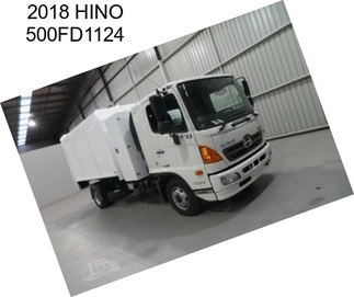 2018 HINO 500FD1124