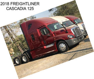 2018 FREIGHTLINER CASCADIA 125