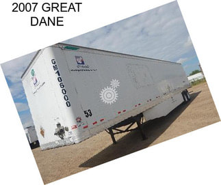 2007 GREAT DANE