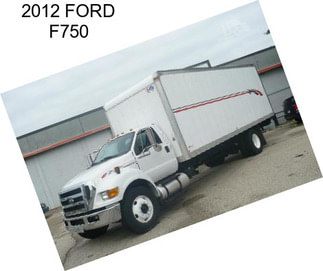 2012 FORD F750