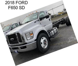 2018 FORD F650 SD