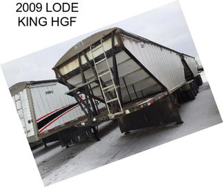 2009 LODE KING HGF