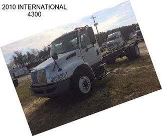 2010 INTERNATIONAL 4300