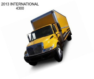 2013 INTERNATIONAL 4300