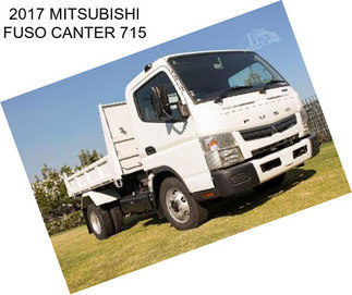 2017 MITSUBISHI FUSO CANTER 715