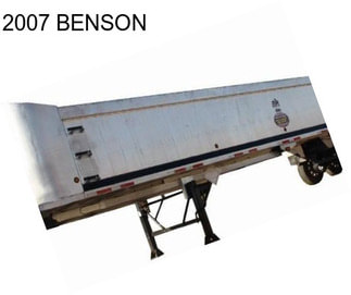 2007 BENSON