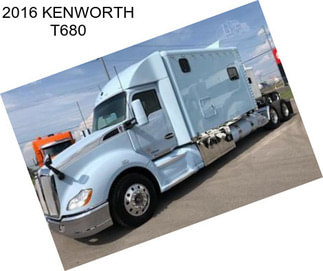 2016 KENWORTH T680