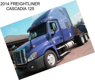 2014 FREIGHTLINER CASCADIA 125