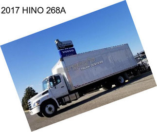 2017 HINO 268A