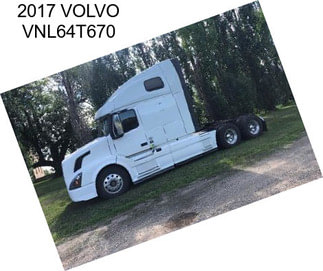 2017 VOLVO VNL64T670