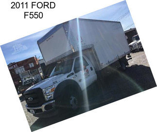 2011 FORD F550