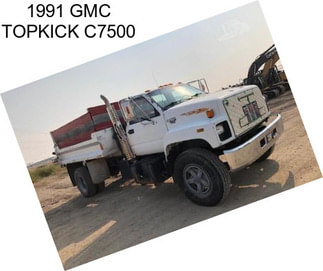 1991 GMC TOPKICK C7500