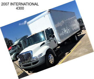 2007 INTERNATIONAL 4300