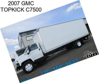 2007 GMC TOPKICK C7500