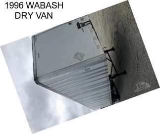 1996 WABASH DRY VAN