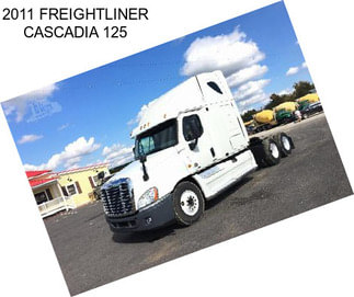 2011 FREIGHTLINER CASCADIA 125