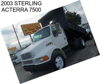2003 STERLING ACTERRA 7500