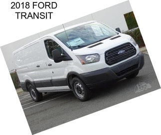 2018 FORD TRANSIT