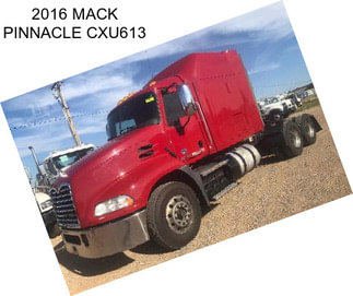 2016 MACK PINNACLE CXU613