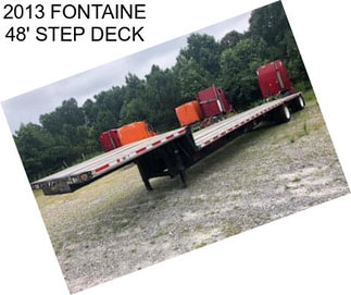 2013 FONTAINE 48\' STEP DECK