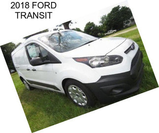 2018 FORD TRANSIT