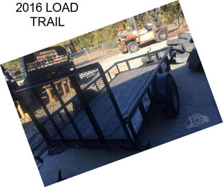 2016 LOAD TRAIL