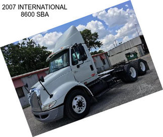 2007 INTERNATIONAL 8600 SBA